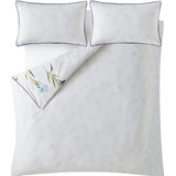 Laura Ashley Hawling Irises King Duvet Cover Set In Grape Purple