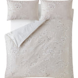 Laura Ashley Rowsham Garden King Duvet Cover Set In Natural