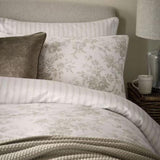 Laura Ashley Walled Garden King Duvet Cover In Dove Grey