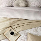 Laura Ashley Walled Garden King Duvet Cover In Dove Grey