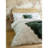Laura Ashley Attleton Double Duvet Set In Sage