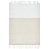 Laura Ashley Bronwen 130cm x 170cm Throw In Natural