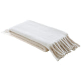 Laura Ashley Bronwen 130cm x 170cm Throw In Natural