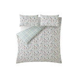 Laura Ashley Brushed Cotton Rosa Sancta Duvet Cover and Pillowcase Set