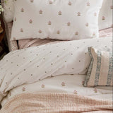 Laura Ashley Harthill Daisy Single Duvet Set Pink