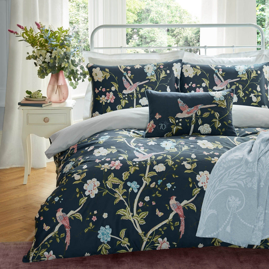 Laura Ashley Sateen Summer Palace Bedding Set