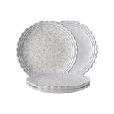 Laura Ashley Set 4 plates irregular 20 cm