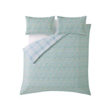 Laura Ashley Sherston Super King Size Duvet Cover Set In Blue