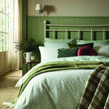 Laura Ashley Sweet Alyssum Double Duvet Set In Sage
