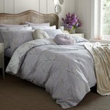 Laura Ashley Pussy Willow Super King Quilt Set 260cm x 220cm in Lavender