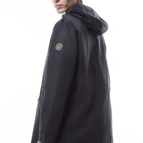 Lauren Ralph Lauren Two in One Hooded Jacket In Dark Navy