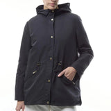 Lauren Ralph Lauren Two in One Hooded Jacket In Dark Navy