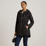 Lauren Ralph Launre 2-in-1 Hooded Jacket In Black