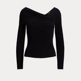 Lauren Ralph Lauren Asymmetrical Long-Sleeve Jumper