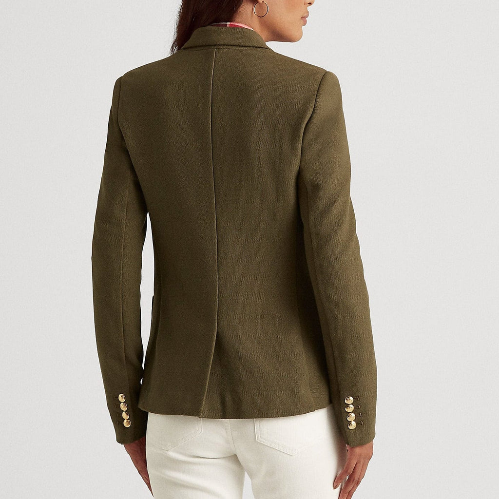 Lauren Ralph Lauren Bullion Jacquard Blazer Green