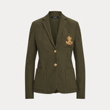 Lauren Ralph Lauren Bullion Jacquard Blazer Green