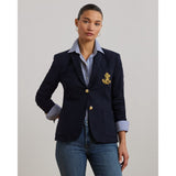 Lauren Ralph Lauren Bullion Jacquard Blazer in Navy