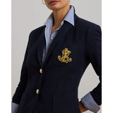 Lauren Ralph Lauren Bullion Jacquard Blazer in Navy