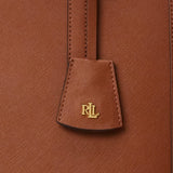 Lauren Ralph Lauren Crosshatch Leather Large Clare