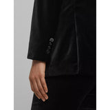Lauren Ralph Lauren Gilmore Velvet Blazer in Black