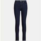 Lauren Ralph Lauren High-Rise Skinny Ankle Jean In Rinse Wash