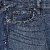 Lauren Ralph Lauren High Rise Straight Jeans In Maxen Wash
