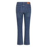 Lauren Ralph Lauren High Rise Straight Jeans In Maxen Wash