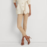 Lauren Ralph Lauren Keslina Stretch Twill Skinny Trouser Tan