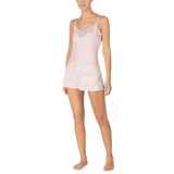 Lauren Ralph Lauren Lace Satin Cami Pyjama Set, Pink