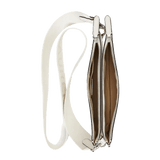 Lauren Ralph Lauren Landyn Medium Crossbody In Soft White