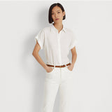Lauren Ralph Lauren Linen Dolman-Sleeve Shirt