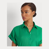 Lauren Ralph Lauren Linen Dolman-Sleeve Shirt