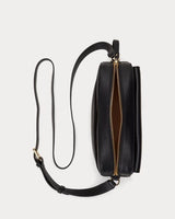Lauren Ralph Lauren Marcy Camera Medium Crossbody Bag in Black