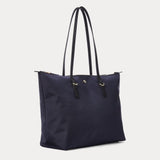 Lauren Ralph Lauren Nylon Medium Keaton Tote Bag In French Navy