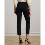 Lauren Ralph Lauren Ponte Ankle Trouser In Black