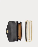 Lauren Ralph Lauren Sawyer Medium Shoulder Bag in Black