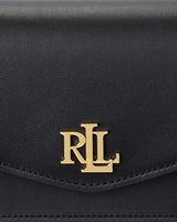 Lauren Ralph Lauren Sawyer Medium Shoulder Bag in Black