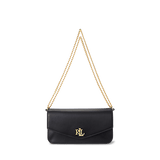 Lauren Ralph Lauren Sawyer Medium Shoulder Bag in Black