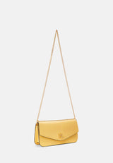 Lauren Ralph Lauren Sawyer Shoulder Bag in Primrose Yellow