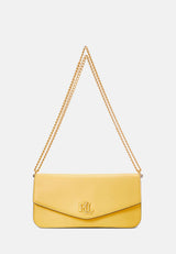 Lauren Ralph Lauren Sawyer Shoulder Bag in Primrose Yellow