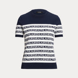Lauren Ralph Lauren Short-sleeved sweater with logo stripes