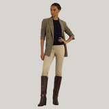 Lauren Ralph Lauren Stretch Twill Skinny Trouser In Birch Tan