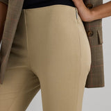 Lauren Ralph Lauren Stretch Twill Skinny Trouser In Birch Tan