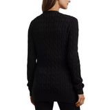 Lauren Ralph Lauren Taibert Long Cardigan In Black