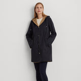 Lauren Ralph Lauren Water-Repellent Reversible Hooded Anorak