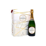 Laurent Perrier La Cuvee Champagne 75cl with + 2 Glasses Gift Set