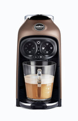 LAVAZZA Desea Coffee Machine in Walnut Brown