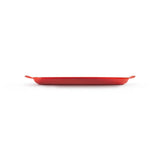 Le Creuset Cast Iron 32cm Rectangular Grill In Cerise