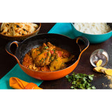 Le Creuset Cast Iron Balti Dish In Satin Black