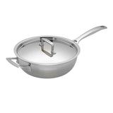 Le Creuset 3-PLY Stainless Steel 24cm Non-Stick Chefs Pan